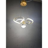 Kumsar Aydınlatma Drone Tek Top Gold Model Avize - Gri