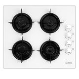 Kumtel Ankastre Cam Beyaz Ocak Lpg Uyumlu