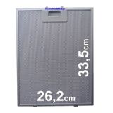 Kumtel Aspiratör Davlumbaz Için Metal Yağ Filtresi 26,2 x 33,5 cm