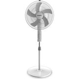 Kumtel Beyaz Ayaklı Vantilatör 60 W 40 cm Güçlü Motor Özellikli Yükseklik Ayarlı