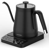 Kumtel Elektrikli Kahve Demleme Su Isıtıcı Gooseneck Dripper Kettle Hck-02 - Siyah