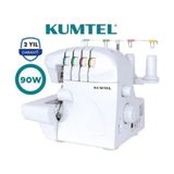 Kumtel Ev Tipi Overlok Makinesi 4 İplik Manuel Dikiş Fonksiyonları ile 90W Güç