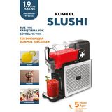 Kumtel Ev Tipi Slushi (Buzlaş) Makinesi - Profesyonel Dondurulmuş İçecek Yapma Makinesi HSLUSH-01 - 1,8 lt