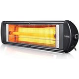 Kumtel Ex 23 Süper Ecoray 2300 Watt Infrared Isıtıcı, Siyah - Renkli - 1 Adet