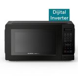Kumtel HMIN-02 Siyah Smartwave Dijital Inverter 19 lt Mikrodalga Fırın