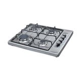 Kumtel Ko-420 Inox 4 Gözlü Gazlı Set Üstü Ocak Emaye Yüzey ile Kolay Temizlik Metal Malzeme