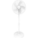 Kumtel Ktf-350 Beyaz 16 İnç Ayaklı Vantilatör 50 W, 5 Pervaneli, 3 Kademeli, 121 Cm Ayarlanabilir Yükseklik
