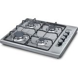 Kumtel Lx-4120f Doğalgazlı Set Üstü Ocak Inox Metal 4 Gözlü Güvenli Gaz Emniyeti ile Şık Tasarım