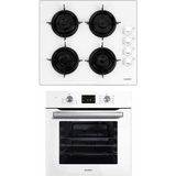 Kumtel White Optimus Dual A6SF2 DDT - 40TAHDF 2'li Ankastre Set