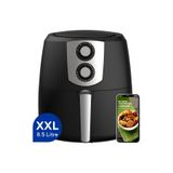 Kumtel XXL 8.5 Litre Airfryer & Fastfryer (Sıcak Hava Fritözü) 1800W AF-03 – Siyah