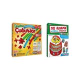 Kumtoys Bambu Çubuklar + Taş Boyama (2li Set) - Renkli
