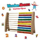 Kumtoys Oyuncak Ahşap Abaküs