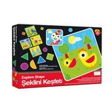 Kumtoys Şeklini Keşfet Eğitici Zeka Geliştiren Çocuk Oyuncak Mont