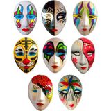 Kumtoys Seramik Maske Boyama Seti 3 Yaş+ - 1 - Çok Renkli