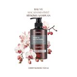 Kundal Kırılma Karşıtı Besleyici Honey Macadamia Nature 500 ml Cherry Blossom Bakım Şampuanı