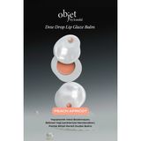 Kundal Nemlendirici Parlak Bitişli Renkli Dudak Balmı Objet by Dew Drop Lip Glaze Balm (Peach Aprico - Turuncu