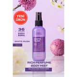 Kundal Parfüm Etkili, Nemlendirici Vücut Misti Rich Perfume Body Mist 100ml (White Musk)
