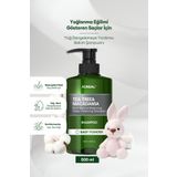 Kundal Sorunlu Saç Derisine Özel Şampuan KUNDAL Tea Tree & Macadamia Deep Cleansing Shampoo (Baby Powder)