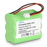 KUNLUN 7.2V pil 2GIG BATT1X BATT2X BATT1 GC2 2GIG-CNTRL2 2GIG-CP2 GCKIT311 228844 Git Kontrol Paneli Güvenlik Alarm Sistemi 6MR2000AAY4Z 10-000009-001 10-000013-00013-0001 1 Lineer PERFORMANS S-4200