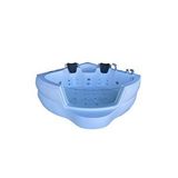 Kuntbay 160 x 160 H 65 Köşe Oval Camlı Jakuzi