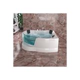 Kuntbay 170 x 170 H 65 Köşe Oval Camlı Jakuzi