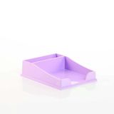 Küp Notluk Kartvizitlikli Masaüstü Organizer Mor 3.5X7.5X10.5Cm Kp203