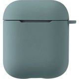Kupa Apple AirPods Kılıf Soft Mat Görünümlü Yüzey Ince Şık Yumuşak Dizayn Silikon - Lila