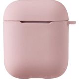 Kupa Apple AirPods Kılıf Soft Mat Görünümlü Yüzey Ince Şık Yumuşak Dizayn Silikon - Pembe
