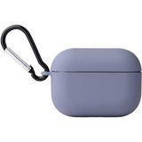 Kupa Apple AirPods Pro Kılıf Soft Mat Görünümlü Yüzey Ince Şık Yumuşak Dizayn Silikon - Lila