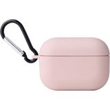 Kupa Apple AirPods Pro Kılıf Soft Mat Görünümlü Yüzey Ince Şık Yumuşak Dizayn Silikon - Pembe