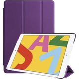 Kupa Apple iPad 10.2 2021 (9.nesil) Kılıf Deri Görünüm Standlı Kapak Tam Koruma Tablet Kılıfı - Mor