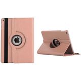 Kupa Apple iPad 10.2 2021 9.nesil Kılıf Uyku Modu Standlı 360 Dönebilen Tam Koruma Tablet Kılıfı Kapak - Rose Gold