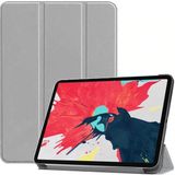 Kupa Apple iPad Air 10.9 2020 (4.nesil) Kılıf Deri Görünüm Standlı Kapak Tam Koruma Tablet Kılıfı - Gri
