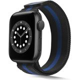 Kupa Apple Watch Uyumlu Seri 1/2/3/4/5/6/se 44MM Metal Kordon Tel Örgü Tasarım Mıknatıslı Renkli Şık Kayış - Vintage