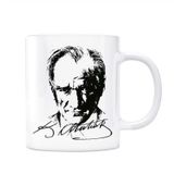Kupa Bardak Atatürk Fotoğraflı