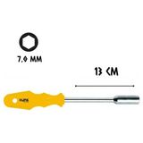 Kupa Hırdavat Kupa Lokma Tornavida Mıknatıslı Uç - No: 7 - 7 mm. - Lokma - Sarı