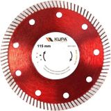 Kupa Hırdavat Kupa Seramik Fayans Hassas Kesme Taşı Daire Testere 115 Mm. - Kırmızı