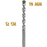 Kupa Hırdavat Kupa Tyson Beton-Duvar Delici Elmas Matkap Ucu - 10 Mm. - 12 cm. - 2 Adet - Gri - 10 mm. 12 cm.