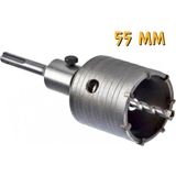 Kupa Hırdavat Kupa Tyson Sds Beton Buat Açma Seti 55 mm - Gri - 55 mm.
