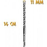 Kupa Hırdavat Kupa Tyson Sds Plus Delici Hilti-Matkap Ucu - 11 Mm. - 16 cm - Gri - 11 mm - 16 cm