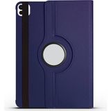 Kupa iPad Pro 13 2024 Kılıf 360 Dönebilen Standlı Tablet Kılıfı Tam Koruma Darbe Emici Uyku Modu - Lacivert