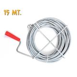 Kupa Kanal Açma Sustası Gider Açıcı Spiral 15 mt