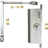 Kupa Kapı Hidroliği Sağ ve Sol Açılımı Alüminyum Extra Güvenlik Dayanıklı Gövde 60-80 kg No :4 KUP8069