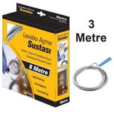 Kupa Lavabo Açma Sustası Gider Açıcı Spiral 3 mt.