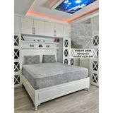 Kupa Model Welsoft Yumuşak Kış Aylarının Vazgeçilmez Yatak Koruyucu Örtüsü - Açık Gri - 100X200 - 100 x 200 cm