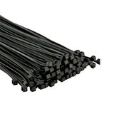 Kupa Plastik Cirt Kelepçe 4,8x300 Siyah