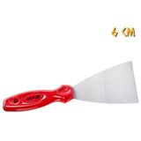 Kupa Plastik Saplı Çelik Spatula - 6 Cm.