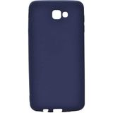 Kupa Samsung Galaxy A7 2017 Kılıf Kamera Korumalı Ince Darbe Emici Leke Tutmaz Silikon Kapak Lacivert