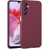 Kupa Samsung Galaxy M34 5g Kılıf Kamera Korumalı Darbe Emici Leke Tutmaz Ince Silikon Kapak - Mürdüm