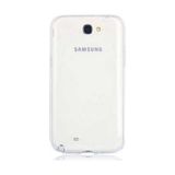 Kupa Samsung Galaxy Note 2 Kılıf Kamera Korumalı Şeffaf Sararmaz Darbe Emici Silikon Kapak